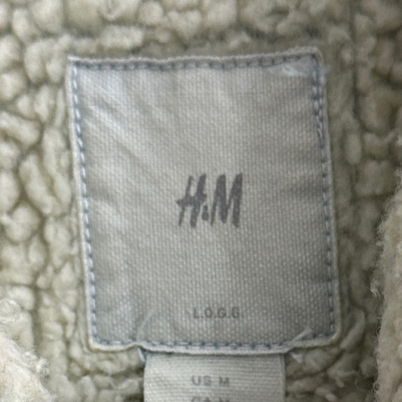 H&M relaxed fit denim jacket size M - Picture 5 of 6